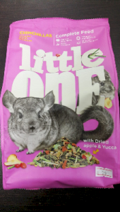 אוכל לצ'ינצ'ילות little one
