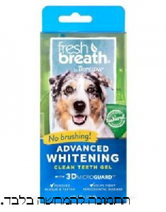 ערכה להלבנת שיניים לכלב  FRESH BREATH
